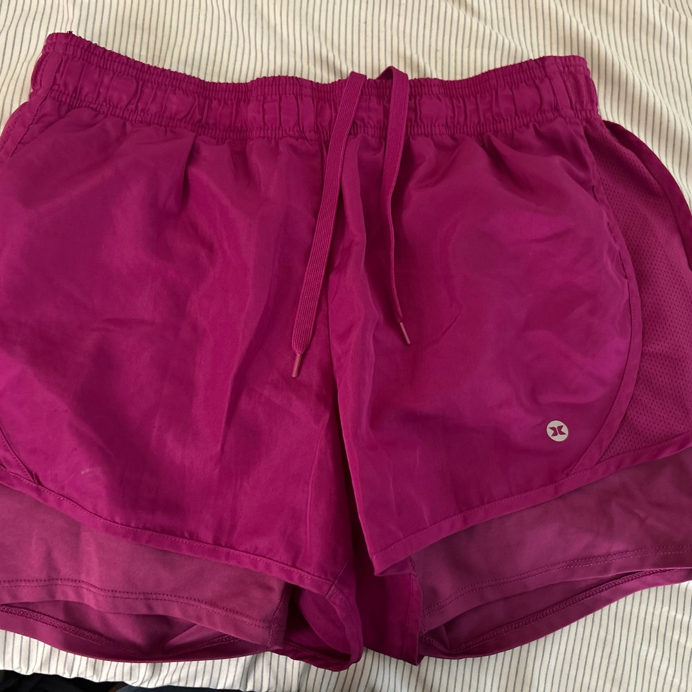 Women's Pink Athletic Shorts